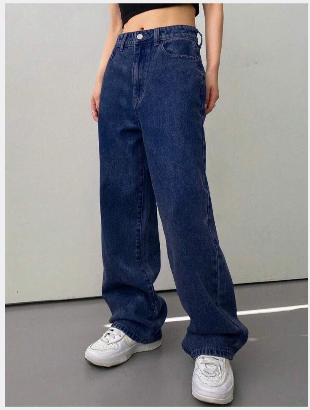 Levi’s Wide Leg Non Lycra Denim - Dark Blue