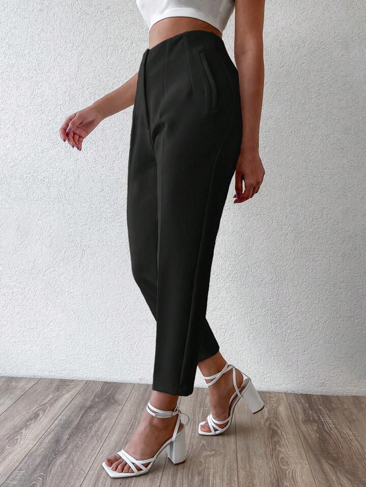 Korean Style Pleated Formal Pants
