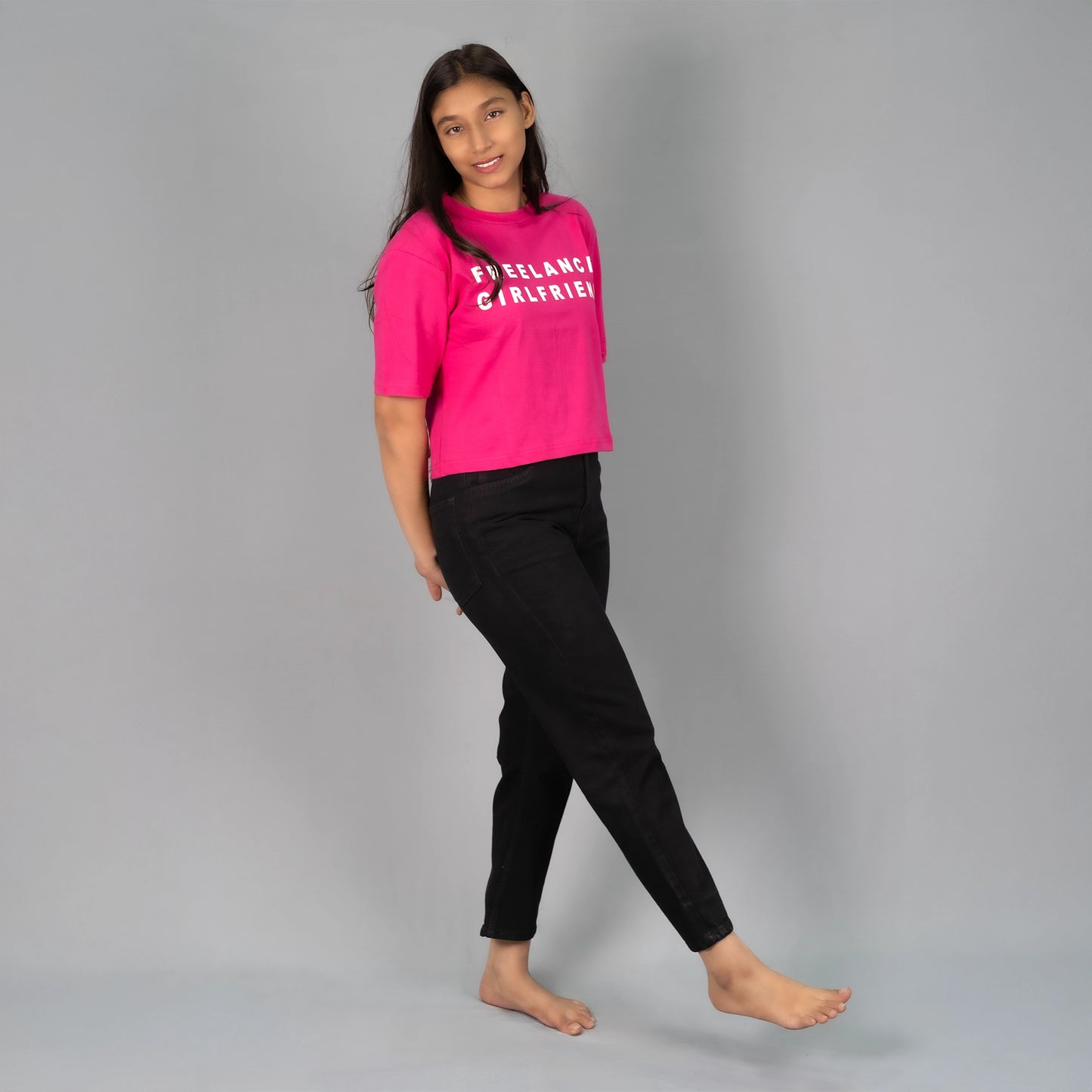 Highwaist Mom Fit Denim In Black