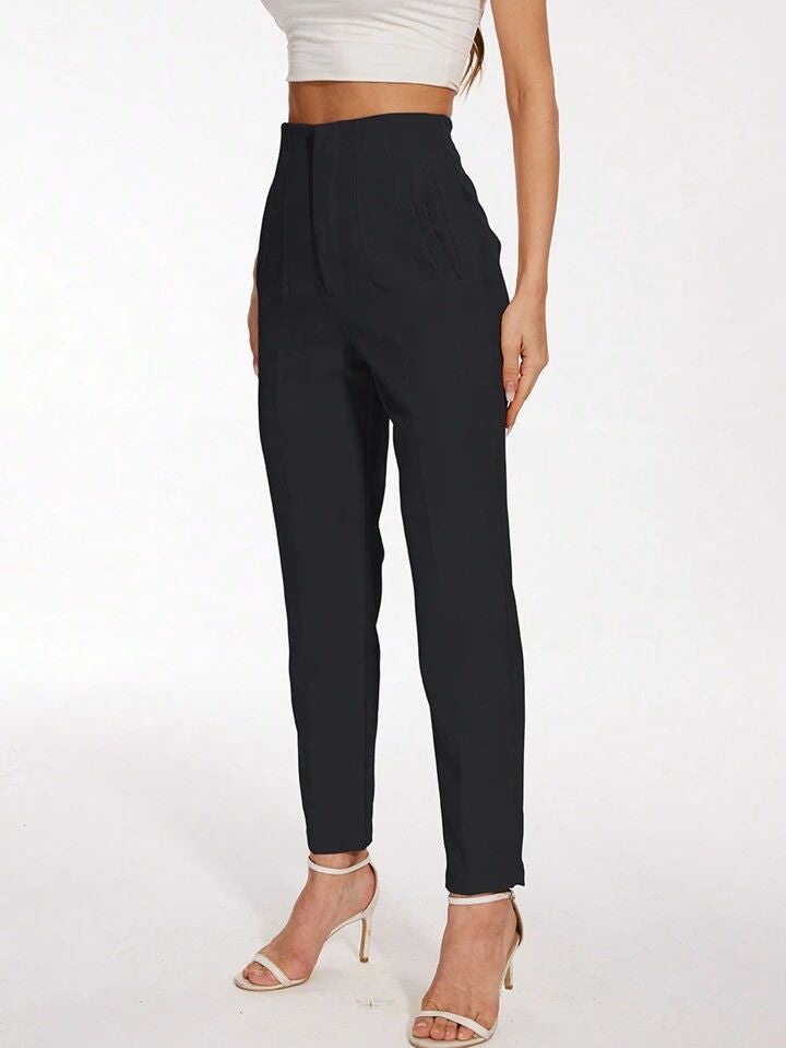 Korean Style Pleated Formal Pants