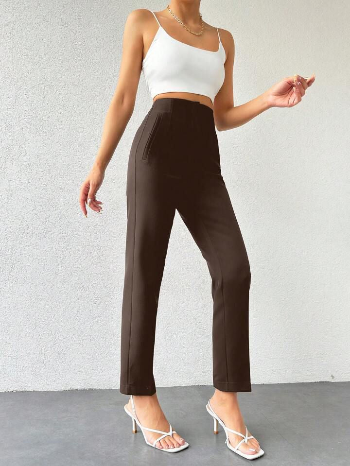 Korean Style Pleated Formal Pants
