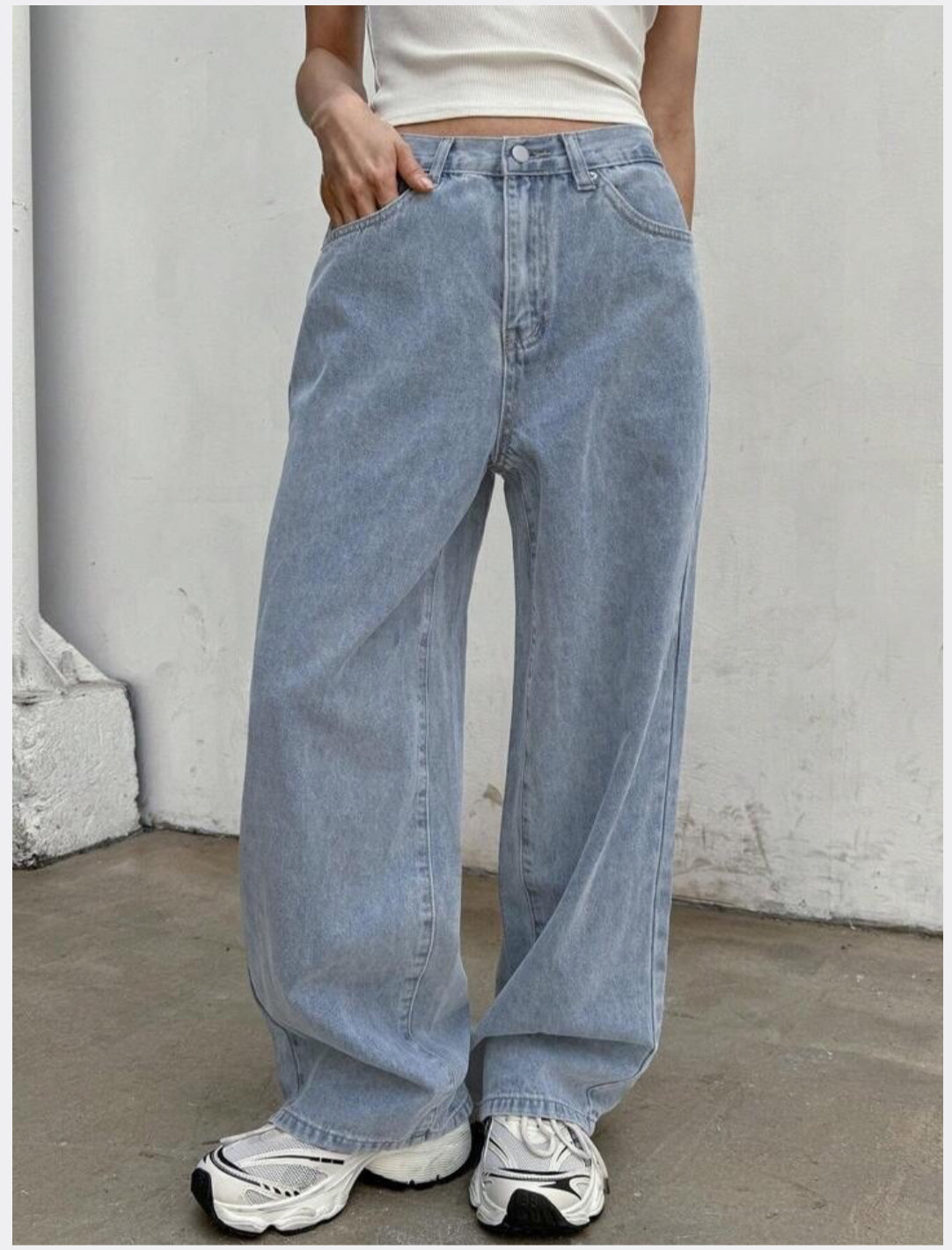 Levi’s Wide Leg Non Lycra Denim - Light Blue