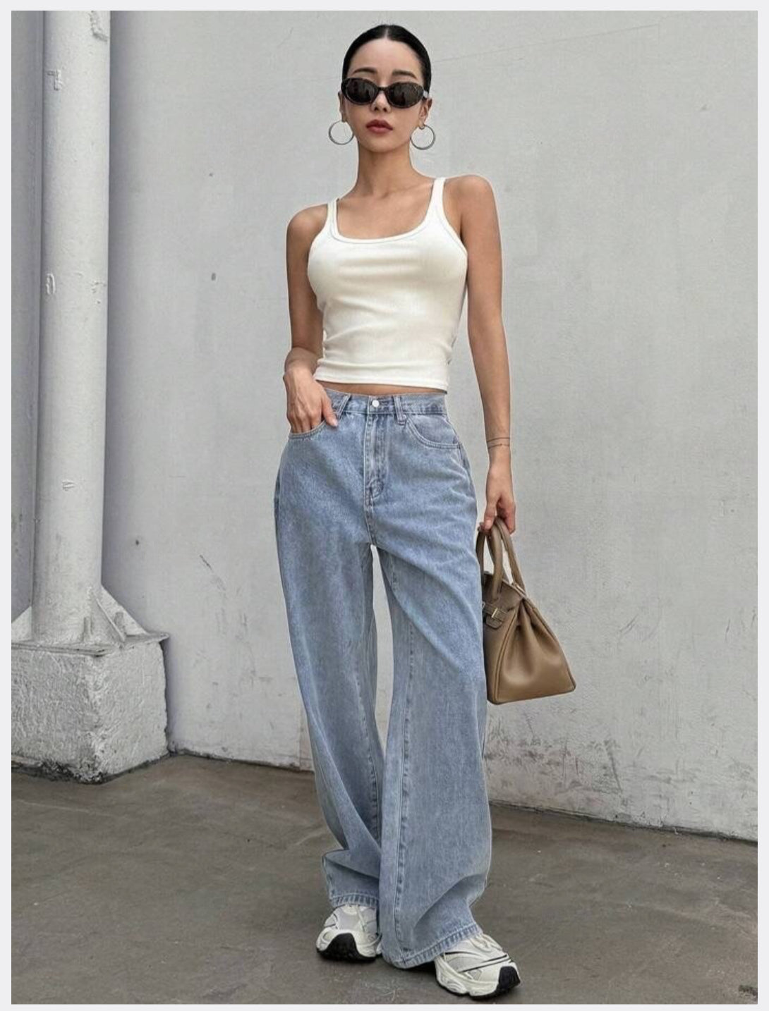 Levi’s Wide Leg Non Lycra Denim - Light Blue