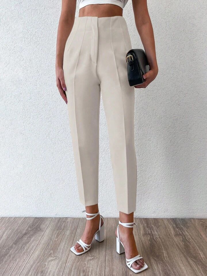 Korean Style Pleated Formal Pants