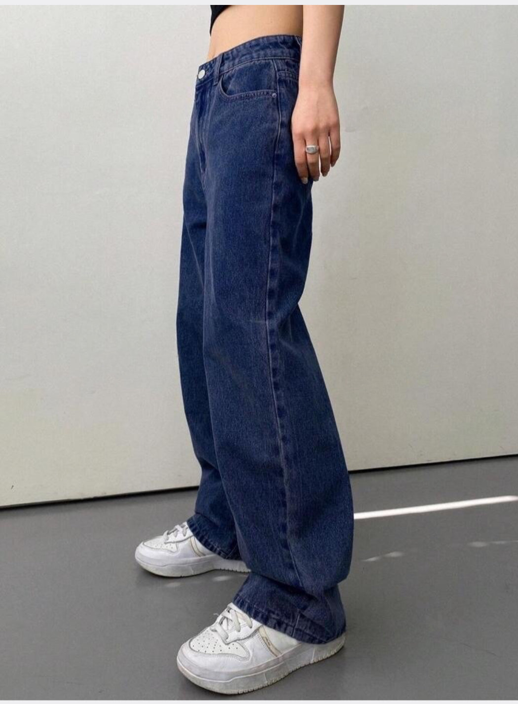 Levi’s Wide Leg Non Lycra Denim - Dark Blue