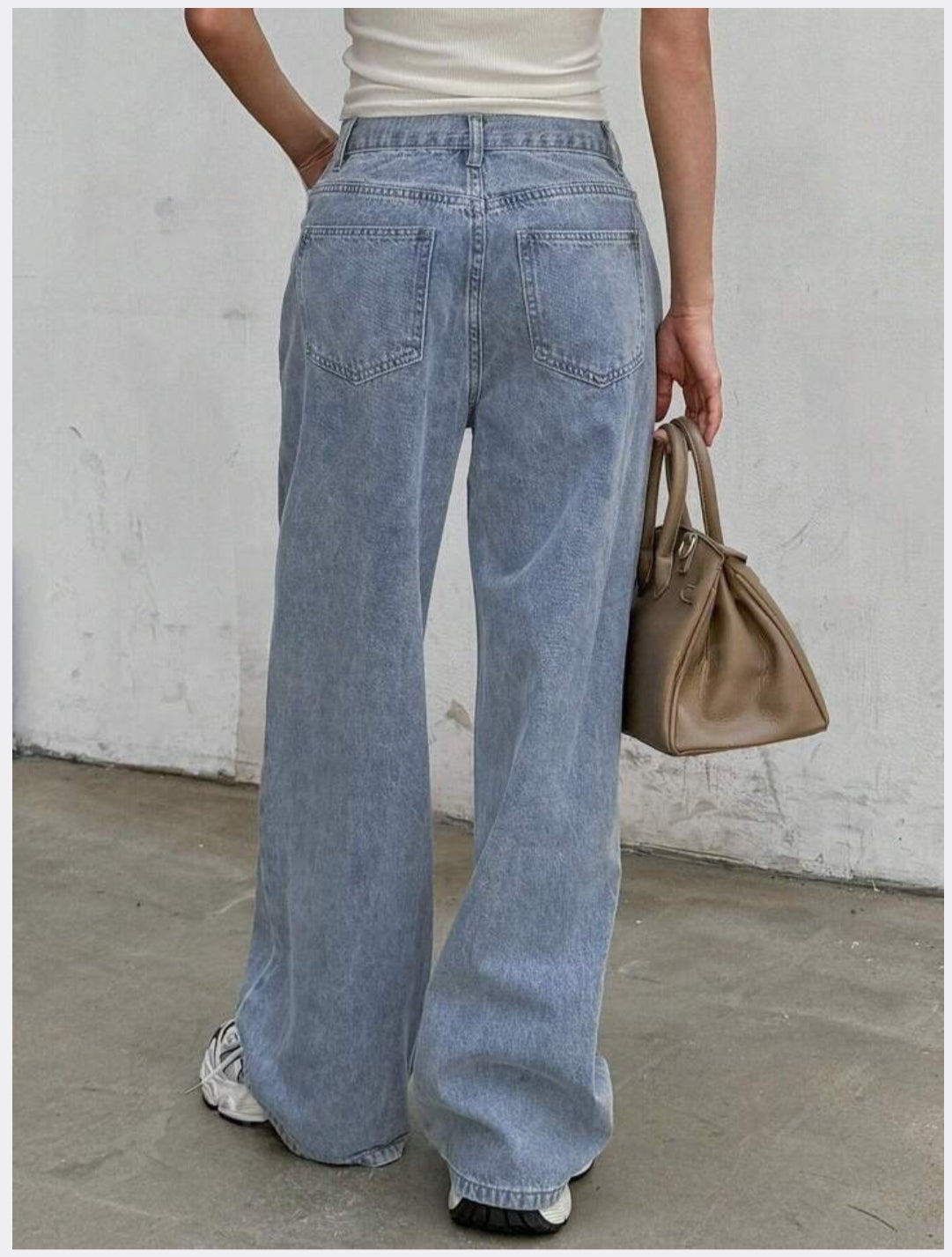 Levi’s Wide Leg Non Lycra Denim - Light Blue