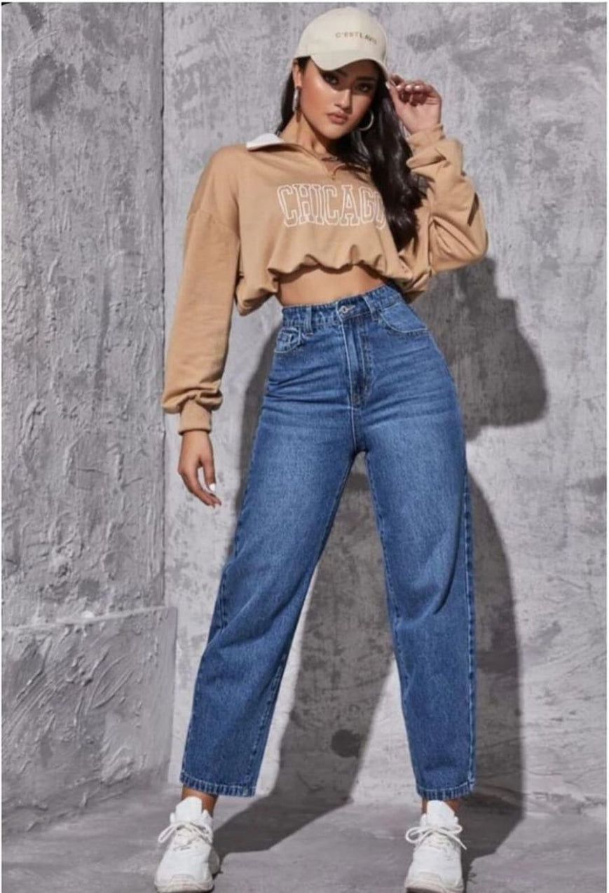 Whisker Mom Fit Denims