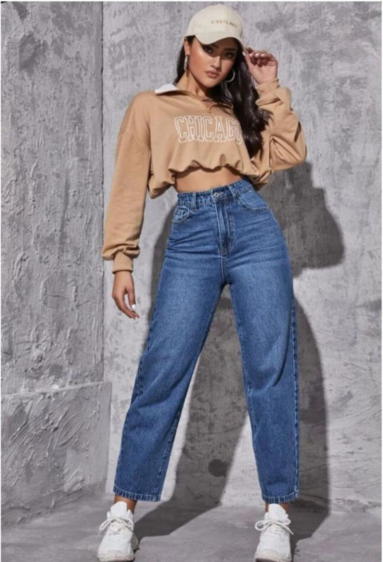 Whisker Mom Fit Denims