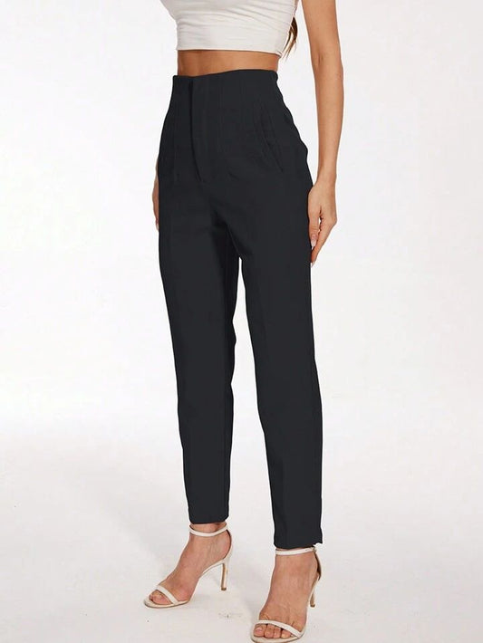 Korean Style Pleated Formal Pants
