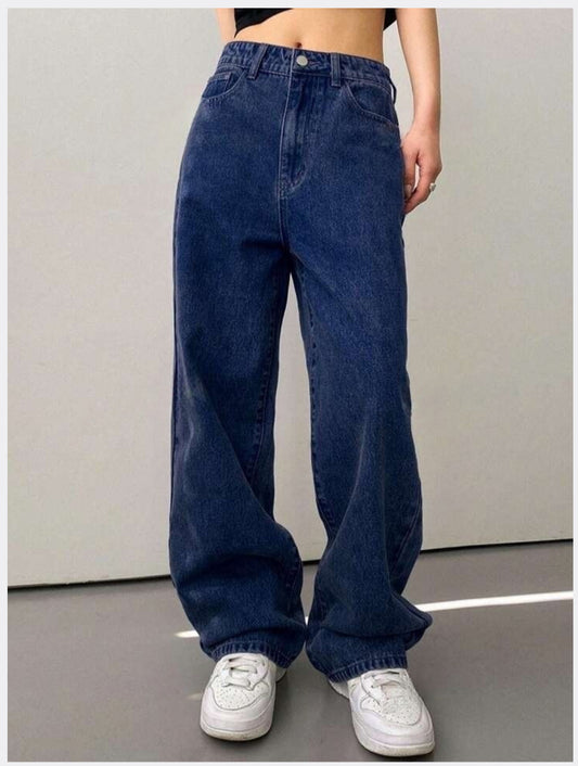 Levi’s Wide Leg Non Lycra Denim - Dark Blue