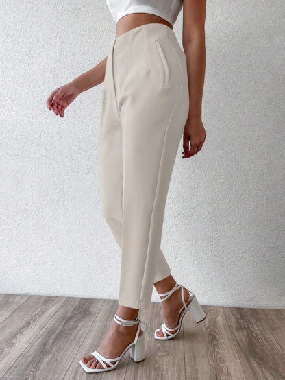 Korean Style Pleated Formal Pants