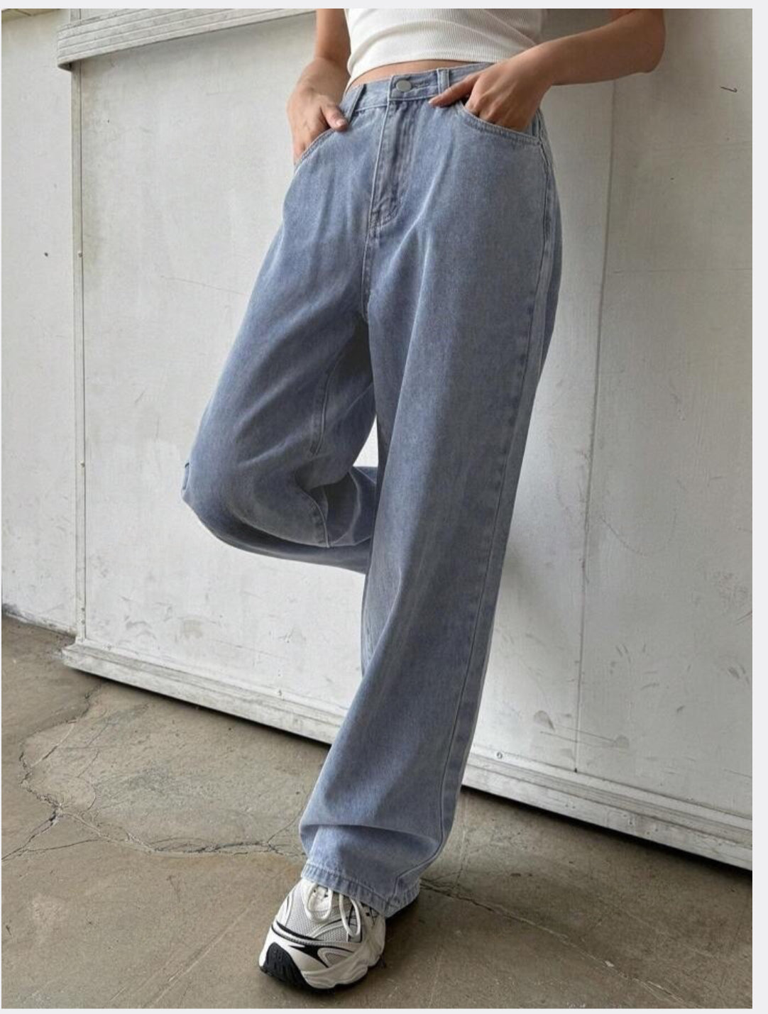 Levi’s Wide Leg Non Lycra Denim - Light Blue