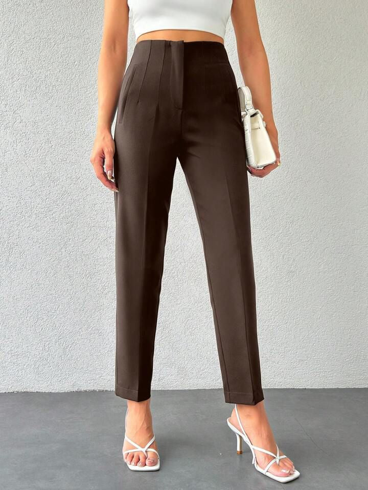 Korean Style Pleated Formal Pants
